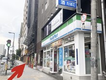 テヤン 大阪谷六店(teyan)/ファミリーマートが目印