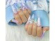 マイネイル 池袋(My Nail)の写真/【ジェル長さ出しorスカルプ(ベース自由)+アート付け放題¥12000★】上品で華やかなネイルが堪能できます♪