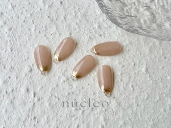 ヌクレオ(n‘ucleo)の写真/モチの良さとフォルムの仕上がりに満足度◎パラジェル&フィルインで自爪を傷めずいつ見ても綺麗なお手元に*