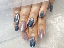 ヘアーアンドネイル ルシア(Hair&Nail Lucia)/マグネット×フラッシュネイル