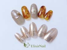 エリクサーネイル 西武新宿(Elixir Nail)/定額a シンプル/クーポン使用