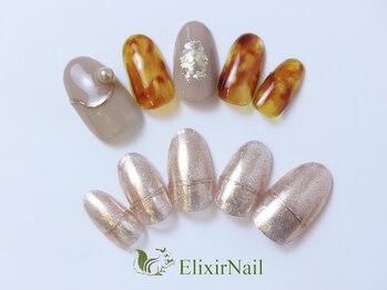 エリクサーネイル 西武新宿(Elixir Nail)/定額a シンプル/クーポン使用