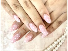 ネイルミュージアム(Nail Museum)/【トレンド】ピンクドットネイル