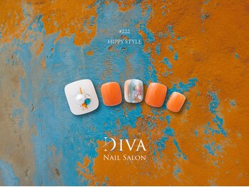ネイルサロンディーバ 石橋店(Diva)/FootデザインSelect ￥6,930