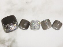カレネイル(kale nail)/２月限定シンプルART＋500円