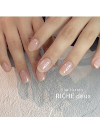 ほんのりラメネイル