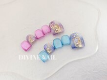 ディバイン ネイルズ(DIVINE NAILS)/フット・デザイン定額