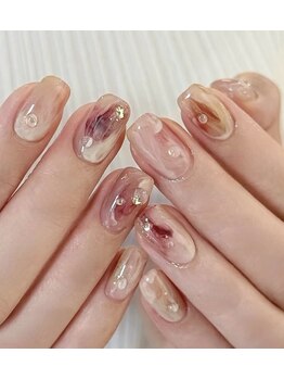 リリ(Rili)/持ち込みニュアンスネイル