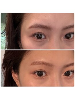 ルククギフ 岐阜(〇△□rukuku)/眉毛Wax+間引き　　nagisa