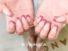 ビアンカ ネイルサロン 大宮店(Bianca)/バーチャルフレンチ☆¥8400