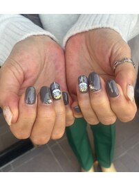 スノードームネイル