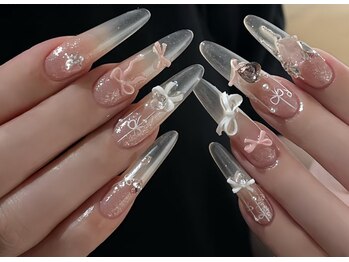 バイムーンサロン(By Moon Salon)の写真/パーツ800種類~/カラー1000種類~ご用意してます♪こだわりはとことん追求!つけ放題も良心価格で♪