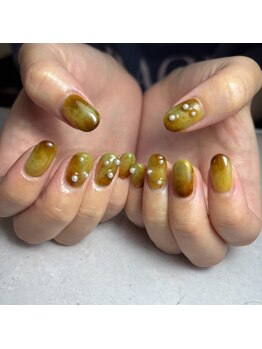 Mネイルアンドカフェ シェレステの写真/≪初回オフ無料≫ハンドジェル90分・120分やり放題◆トレンドアートから長さだしデザインまでお任せ★