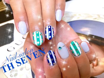 ネイルサロン ティーエイチセブン(Nail Salon TH SEVEN)/【定額ネイル】デザインコース