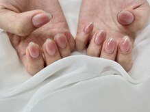 リアン 大宮(Rian)/チーク×ラメフレンチ/韓国