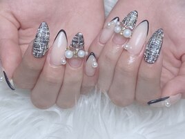 ツイードネイル