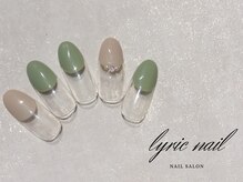 リリックネイル 本八幡店(LyricNail)/冬のシンプルデザイン