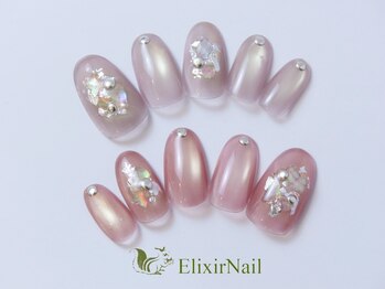 エリクサーネイル 西武新宿(Elixir Nail)/定額a シンプル/クーポン使用