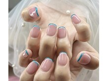 ネイルサロン ジェイ(Nail Salon J)/春夏秋冬ラインフレンチネイル