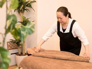 ボタニカルタイム/オーガニックコットンのタオル◎