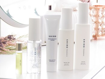 キカ(kika)/SHIROのアメニティーをご用意♪