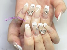 アン ジョーヌドラゴ/【ロングネイル】フレンチネイル