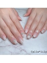 カラーリリー 恵比寿(Calla lily)/白グラデーション