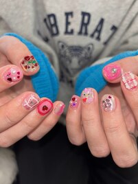 ぷっくりネイル