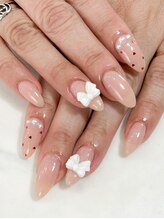 テラス(TERRACE)/ガーリーリボン＆ハートデザイン