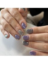 エミネイル(emi.nail)/紫陽花デザインネイル＊