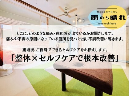 雨のち晴れの写真