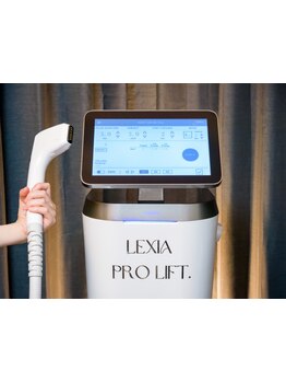 マシンメニューにこだわりあり