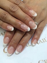クリスタルネイル ゆめタウン博多店(CRYSTAL NAIL)/フレンチネイル