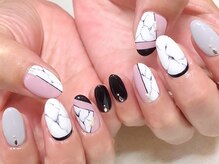 ラルージュ(La Ru-Ju)/大理石ネイル