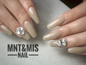 ミントアンドミスネイル(Mnt&Mis NAIL)/【ワンカラー】Vカット追加¥8500