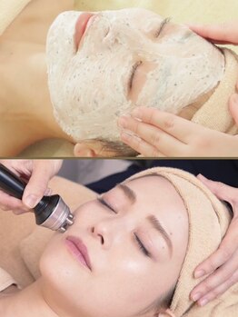 エムスラッシュアヴェダ 自由が丘(M.SLASH AVEDA)の写真/【自由が丘スピケア正規取扱店】V3/VOSメニュー取扱い◎首のシワ/肌質改善に！シミケアメニューも大人気♪