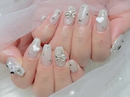 グレーネイル ¥8000＋追加