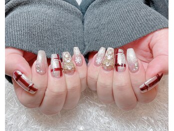 レアネイル 新宿(le'a nail)/クリスマスネイル