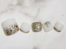 カレネイル(kale nail)/２月限定シンプルART＋500円