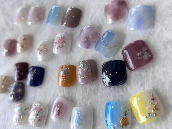 ルアナ アイナ 浜松店/定額フットジェルデザイン