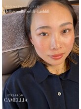 カメリア(CAMELLIA)/ハリウッドブロウ+まつげパーマ