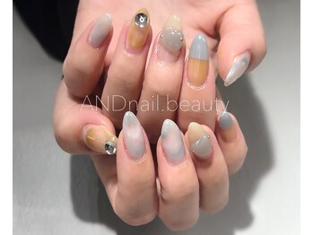 アンドネイル ビューティー(AND nail,beauty)/春ネイル/ニュアンス/藤沢