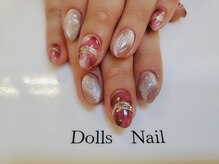 トータルビューティーサロン ドールズ(total beauty salon Dolls)/定額デザイン7700円