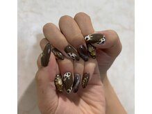 ディーネイル 京橋(D-nail)/【梁本】　アニマルニュアンス