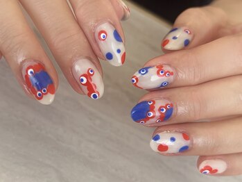 ミャクミャクネイル