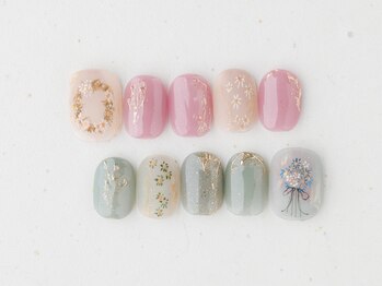 コトン(coton)の写真/【爪が短い方必見!】ショートネイルに映えるニュアンスデザインはcotonにお任せ♪自爪を傷めない施術も有◎
