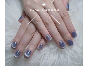 ユニコーンネイル 原宿表参道(unicorn nail)/マグネットフレンチ