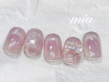 ミウ ネイル(miu nail)/キラキラ◆ワンホンネイル￥7990