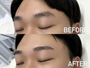エムズアイブロウ 大阪京橋店(M’sアイブロウ)/メンズハリウッドブロウリフト