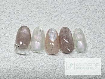 ユノーノ(Junono)/ニュアンスネイル　￥7000